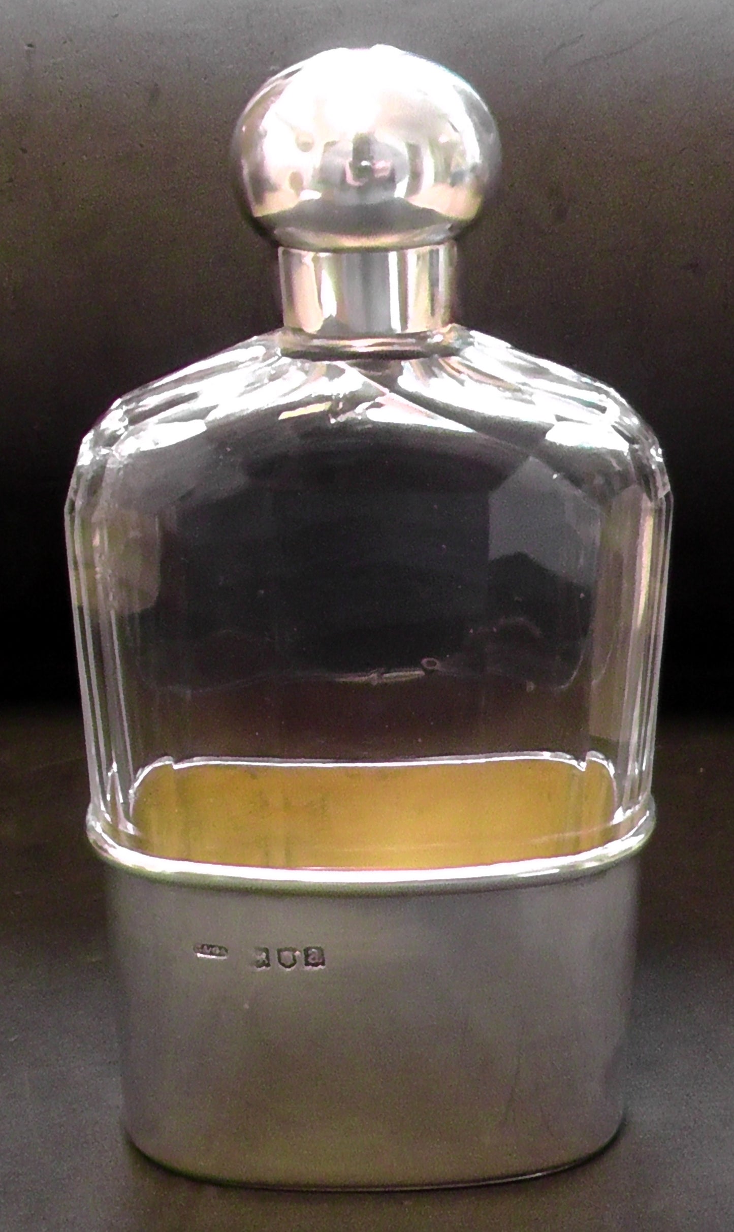 Asprey Silver Hip Flask dated 1896