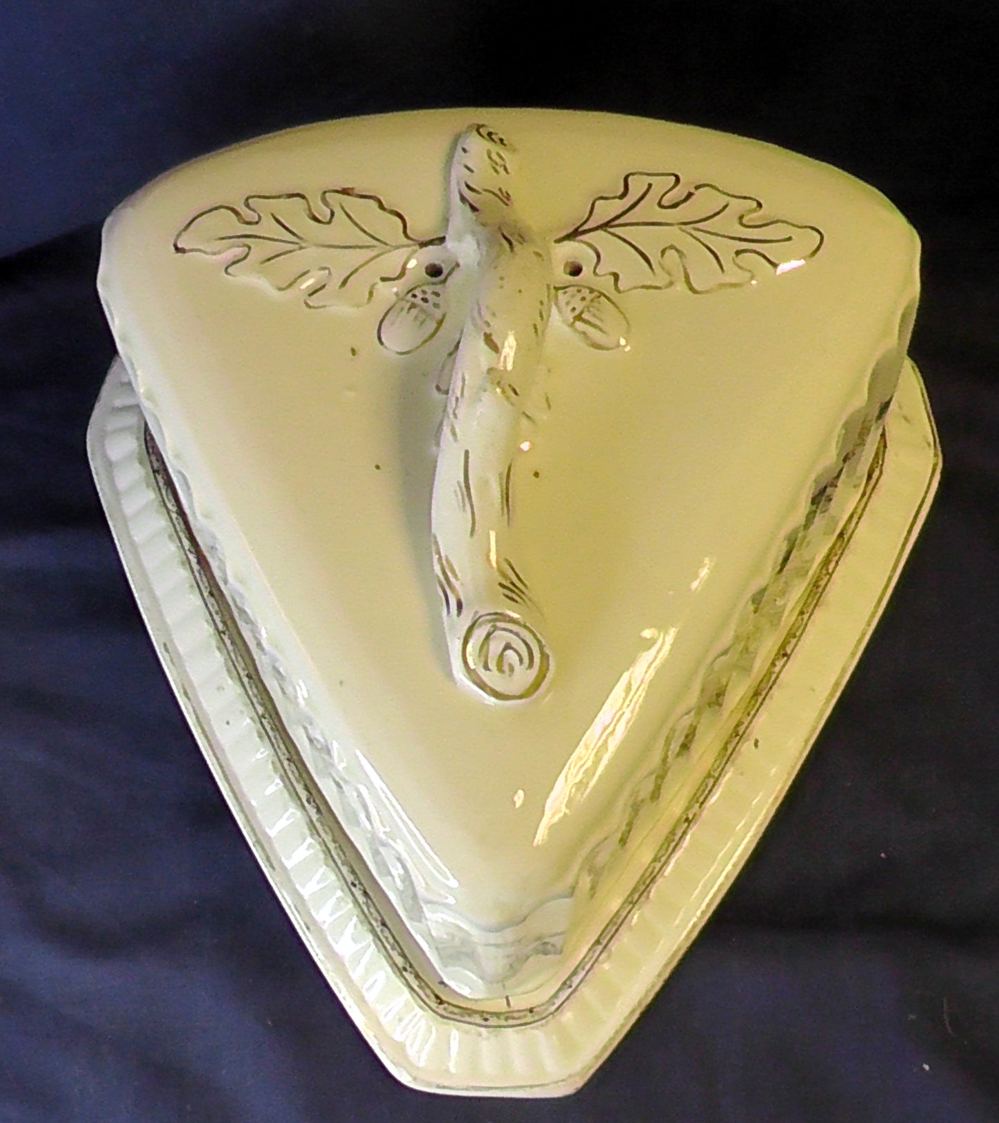 Antique French Large Sevres Cheese/Stilton Dish