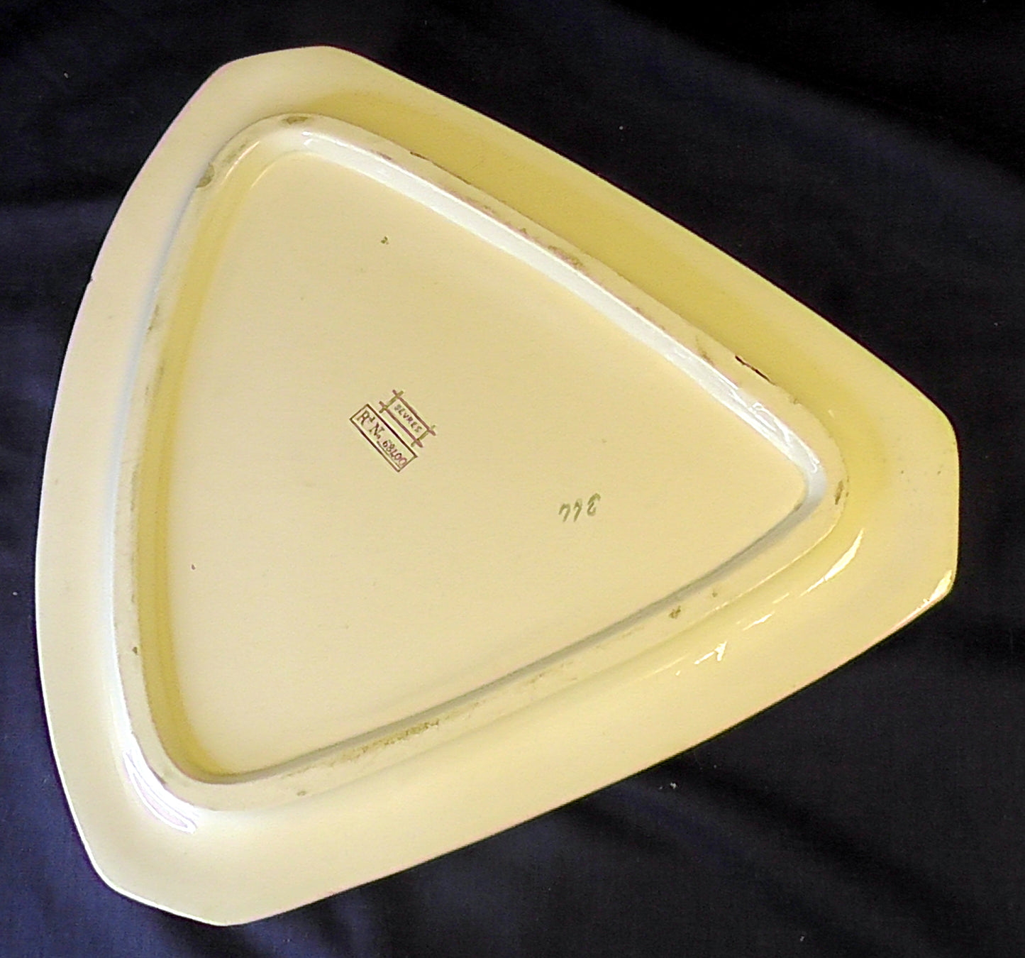 Antique French Large Sevres Cheese/Stilton Dish
