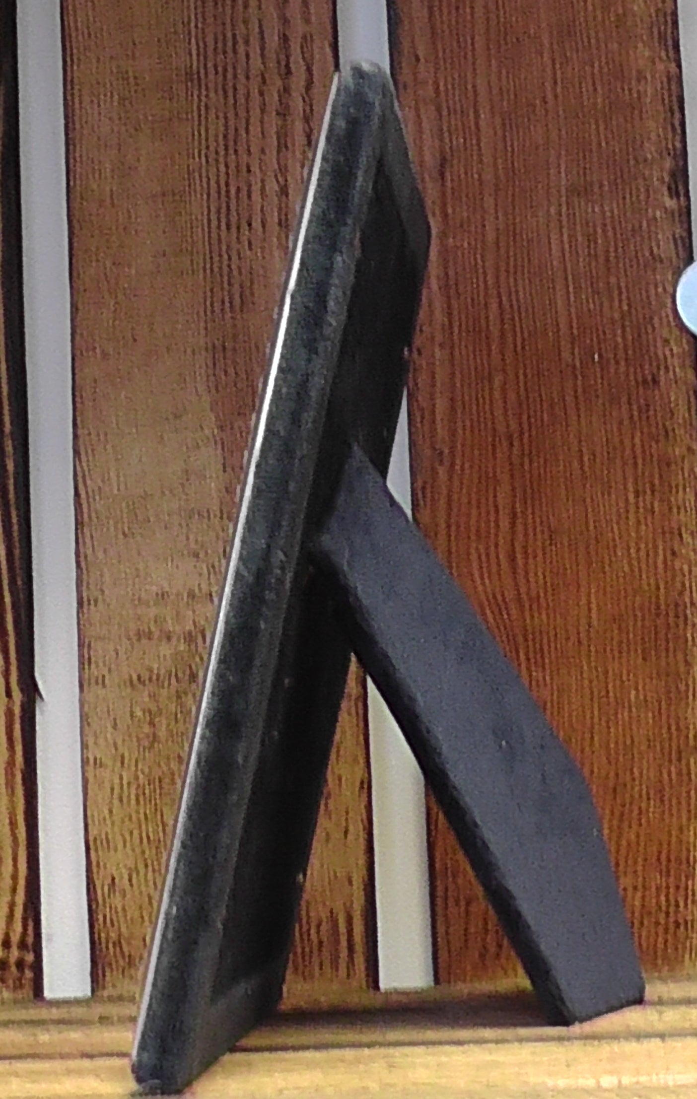 Large Solid Silver Photo/Picture Frame 21.5cm x 16cm dated 1995