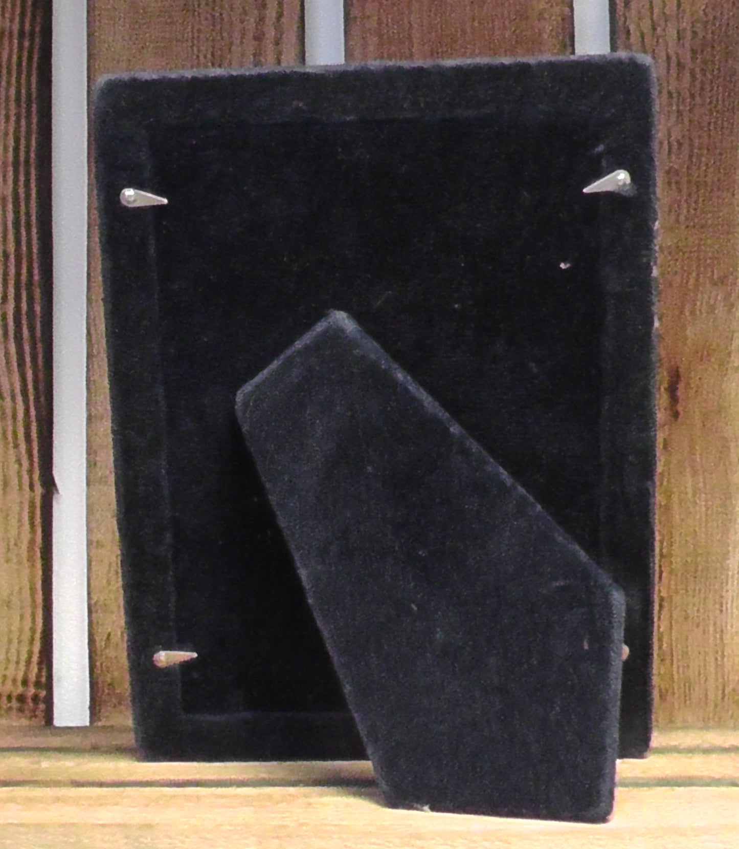 Large Solid Silver Photo/Picture Frame 21.5cm x 16cm dated 1995