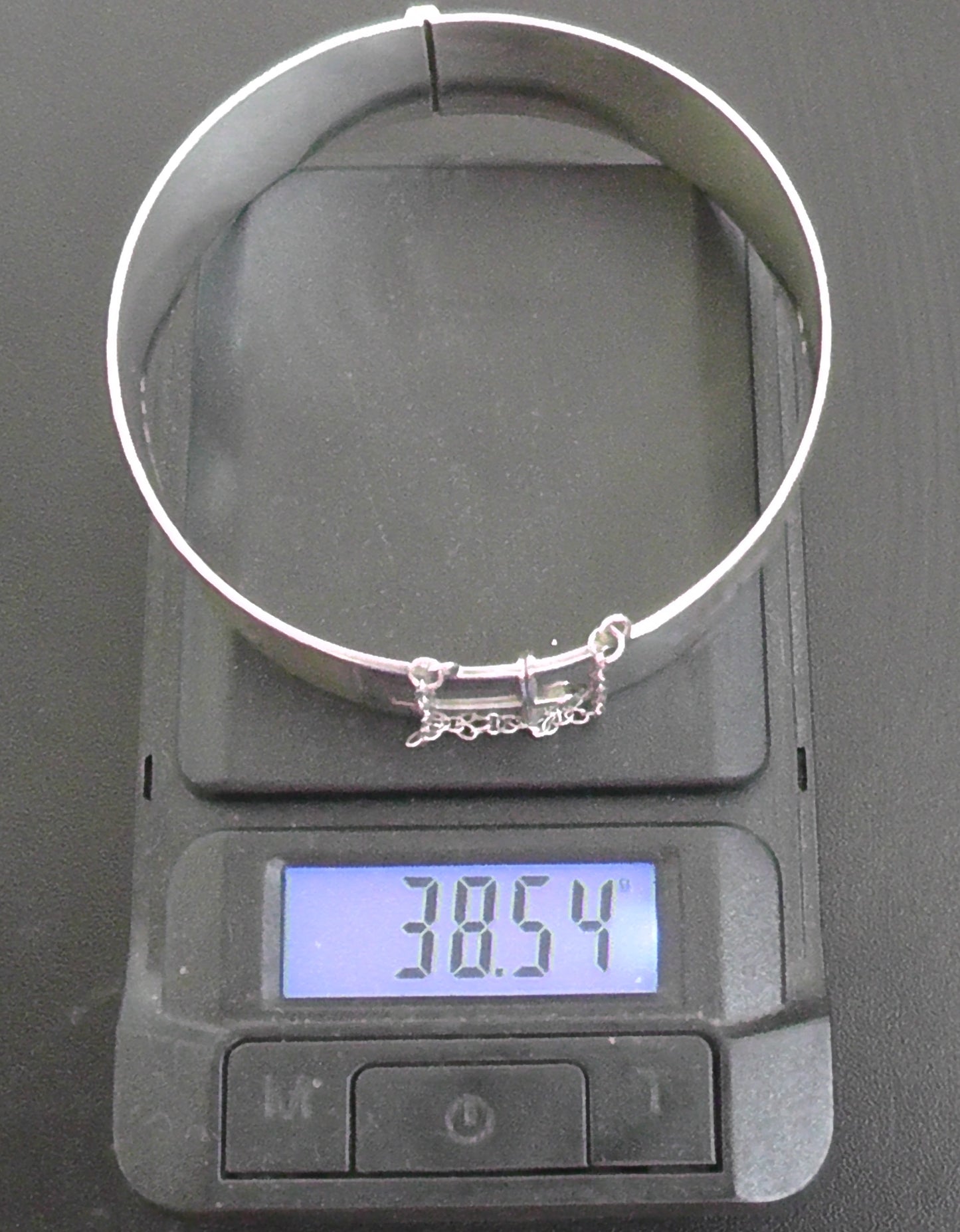 Georg Jensen Solid Silver Hinged Bracelet dates 1974