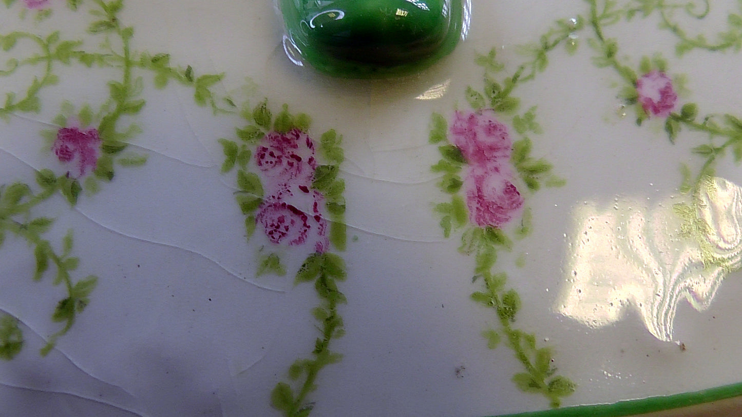 Vintage Art Deco Cheese/Butter Dish