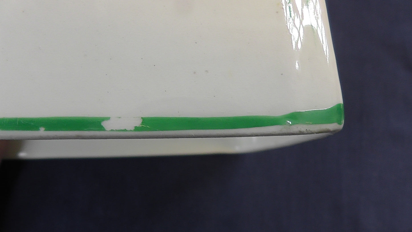 Vintage Art Deco Cheese/Butter Dish