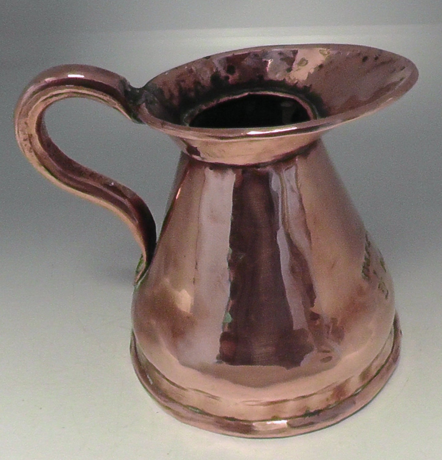 Victorian 1/2 Pint Copper Flagon/Harvest Jug