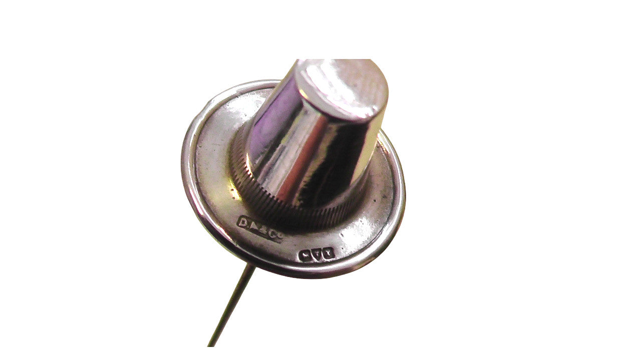 Solid Silver Welsh Hat Hat Pin dated 1948 by David Moss & Co