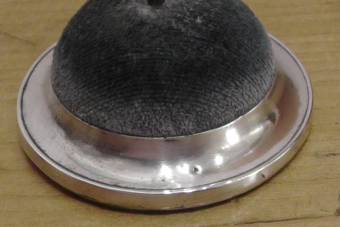 Solid Silver Hat Pin Stand - Dates 1906