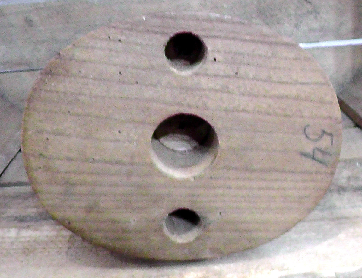 Antique Milliners Hat Mould Block/Haberdashery Shop Display