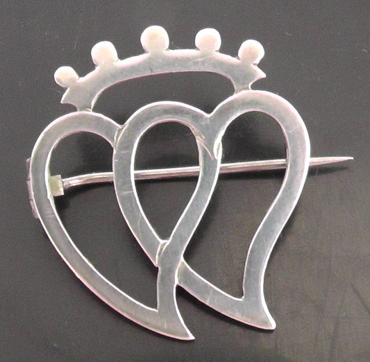 Silver Luckenbooth Brooch