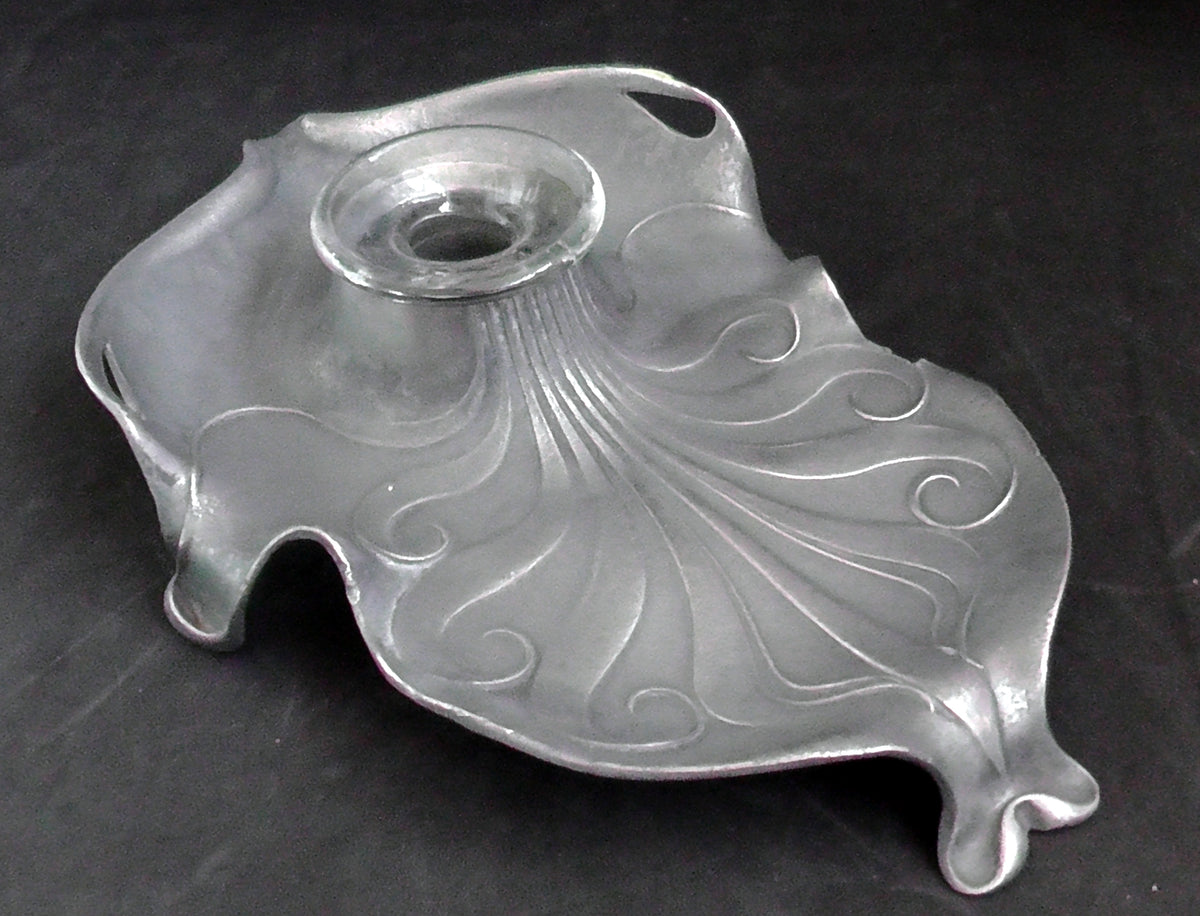 Orivit Art Nouveau Pewter Ink Stand