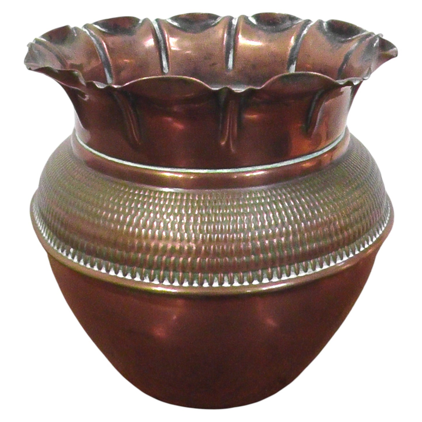 Victorian/Edwardian Copper Jardinier