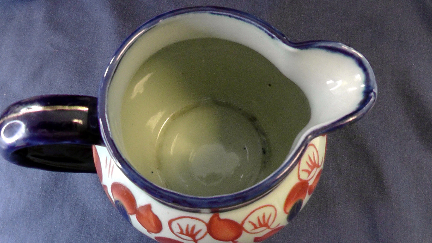 Vintage Graduated Set of 3 Ironstone Imari Jugs