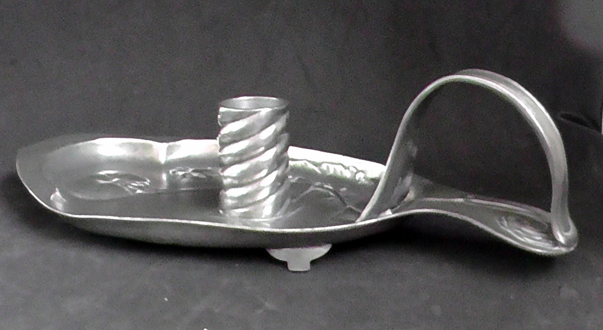 Kayzerzinn Art Nouveau Pewter Candle/Chamberstick #1