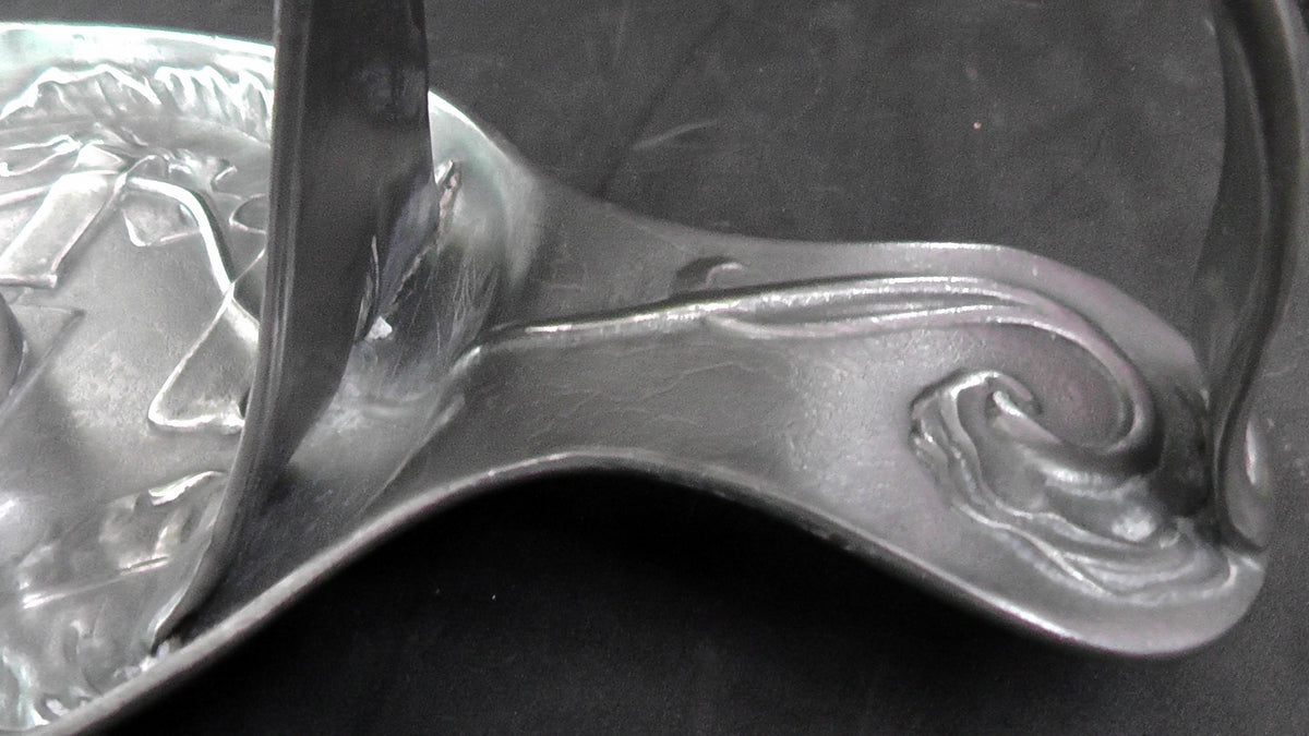Kayzerzinn Art Nouveau Pewter Candle/Chamberstick #1