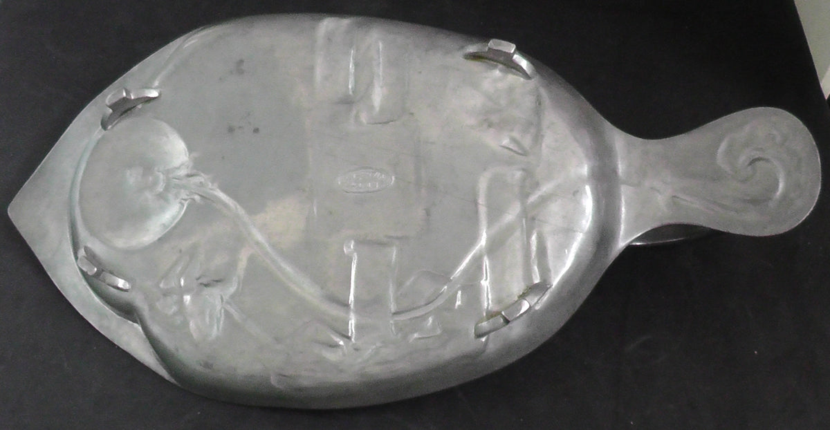 Kayzerzinn Art Nouveau Pewter Candle/Chamberstick #1