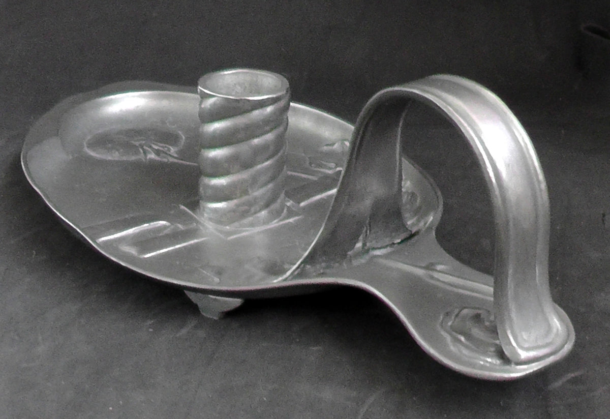 Kayzerzinn Art Nouveau Pewter Candle/Chamberstick #2