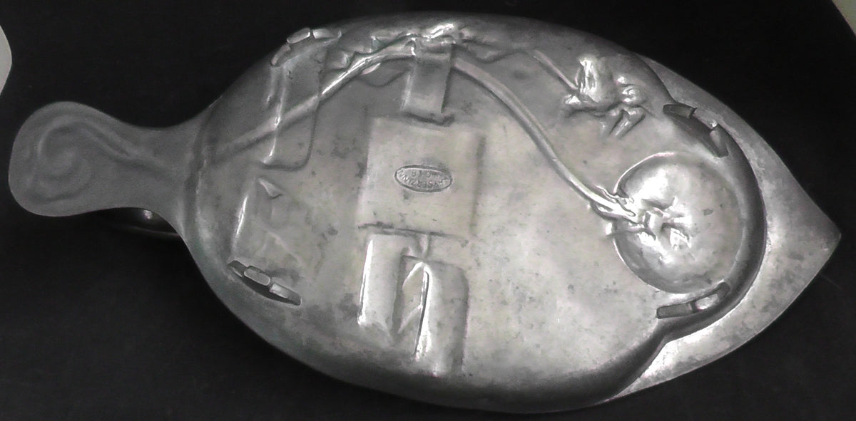Kayzerzinn Art Nouveau Pewter Candle/Chamberstick #2