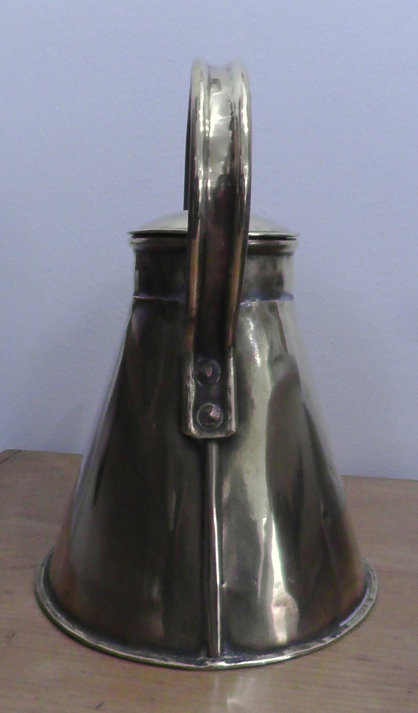 Vintage Brass Conical Kettle