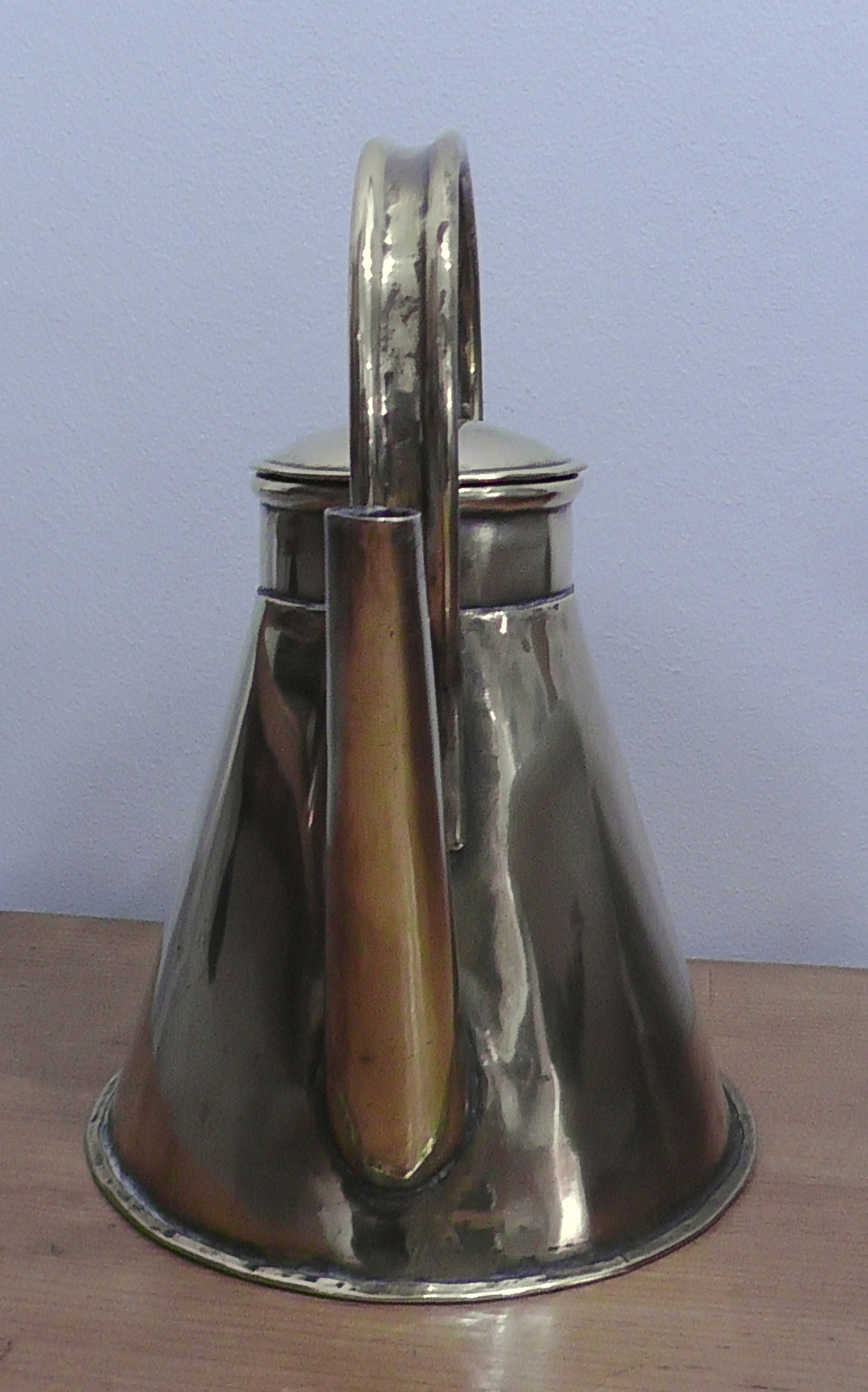 Vintage Brass Conical Kettle