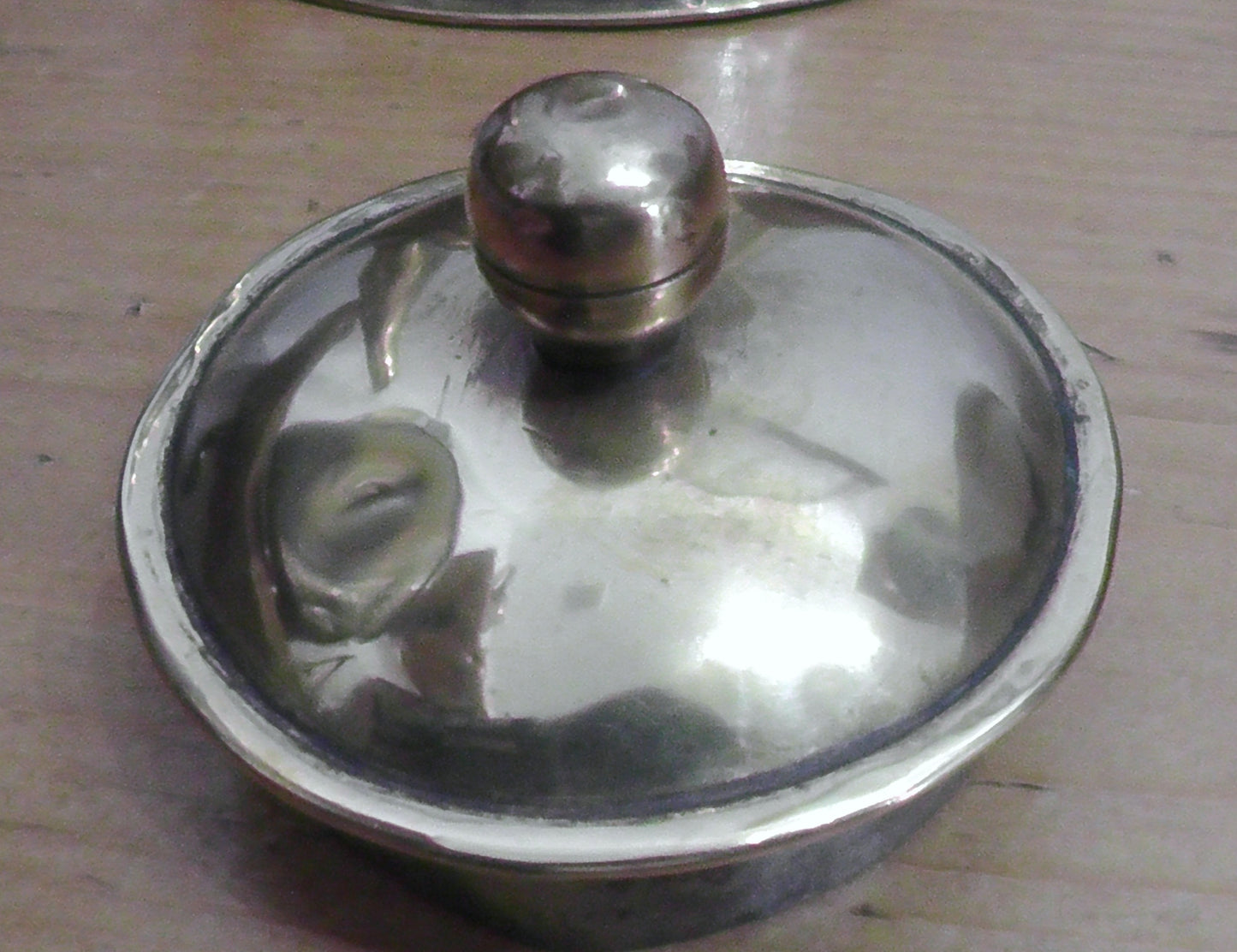 Vintage Brass Conical Kettle