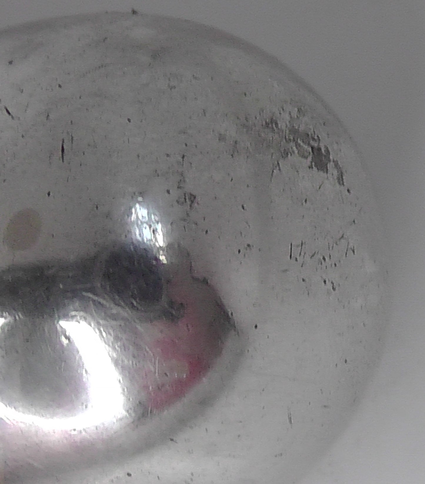 Solid Silver Larger Egg Shaped Pepperette dated 1881