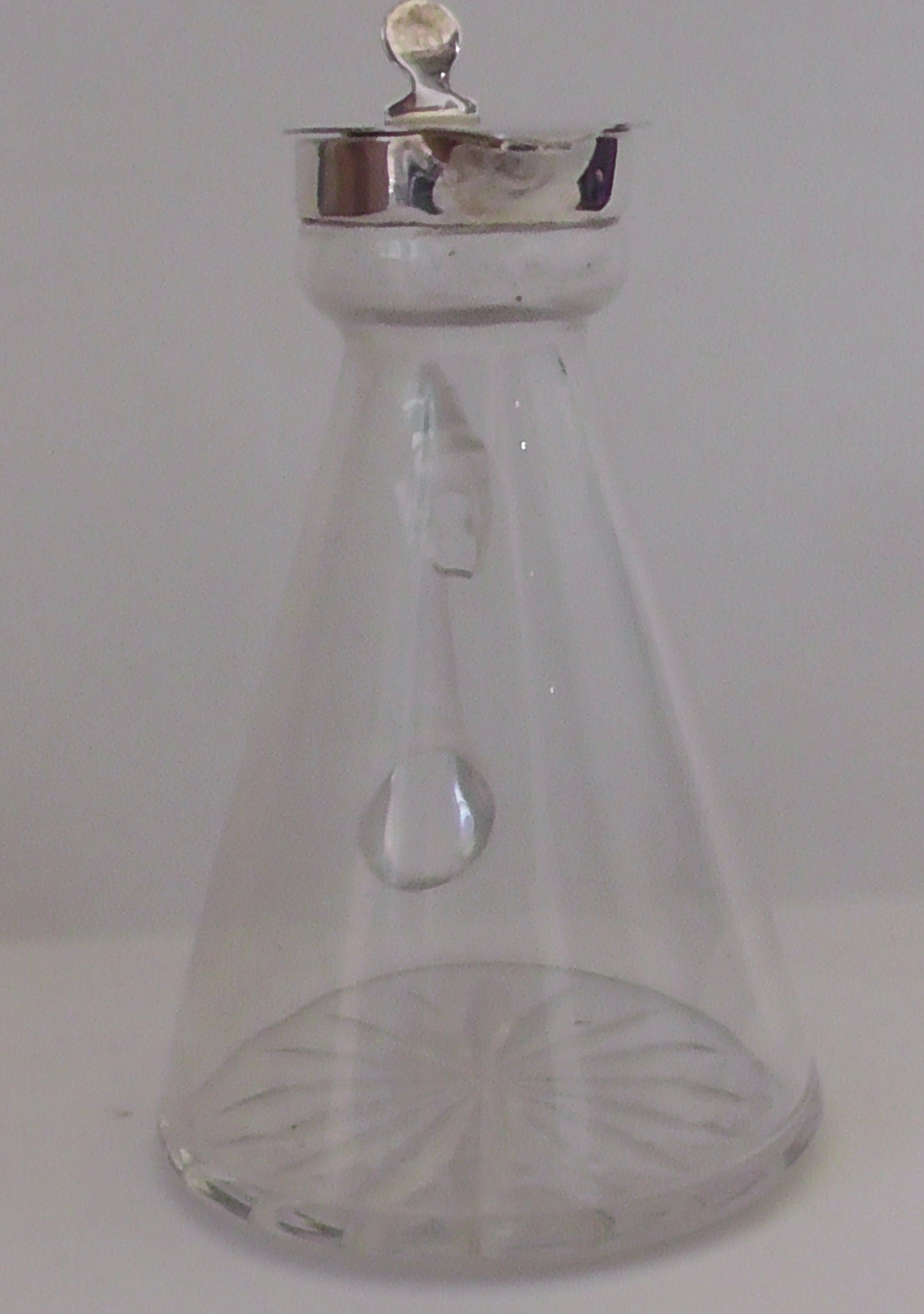 Solid Silver Whisky Noggin/Jug/Tot 1923 - Hukin & Heath