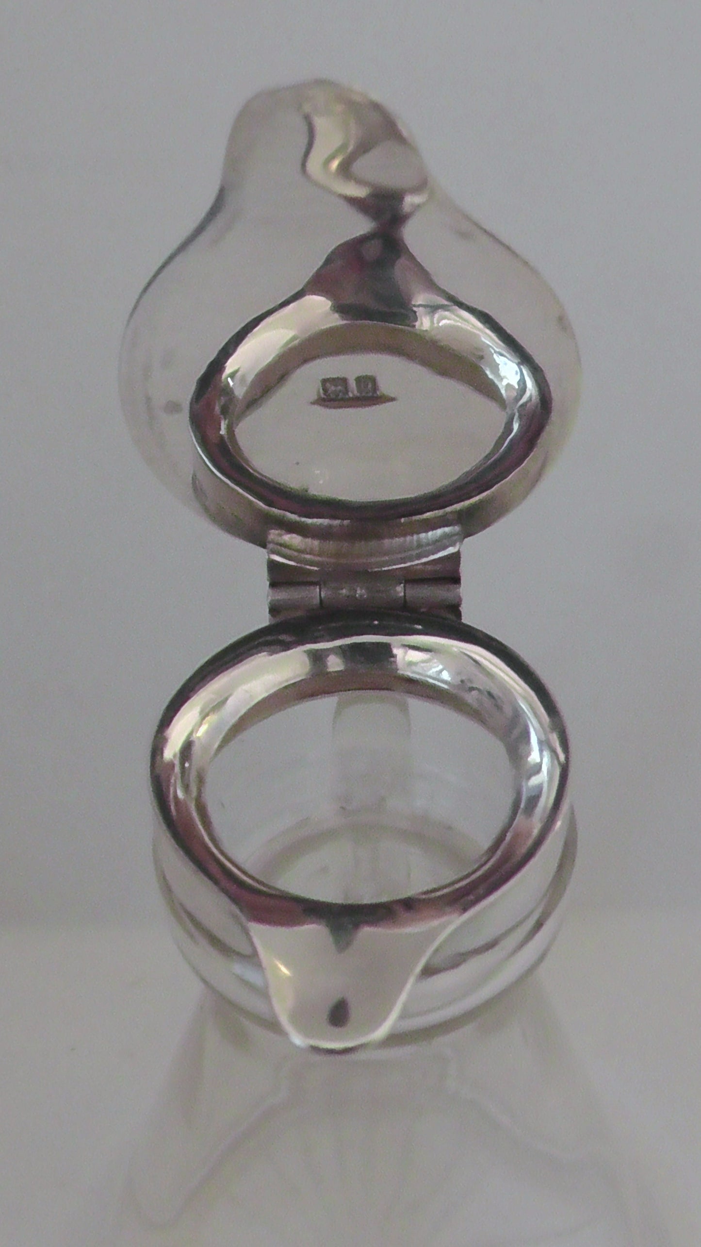 Solid Silver Whisky Noggin/Jug/Tot Dated 1909 - Goldsmiths & Silversmiths