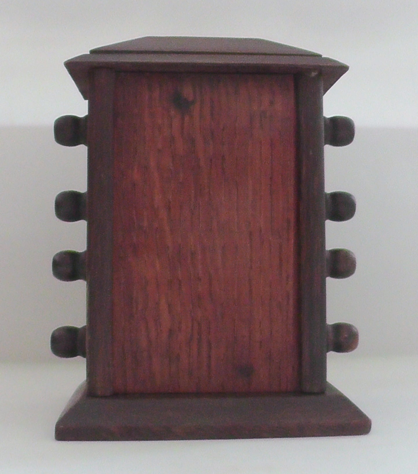 Antique Oak Desktop Perpetual Calendar 15cm tall