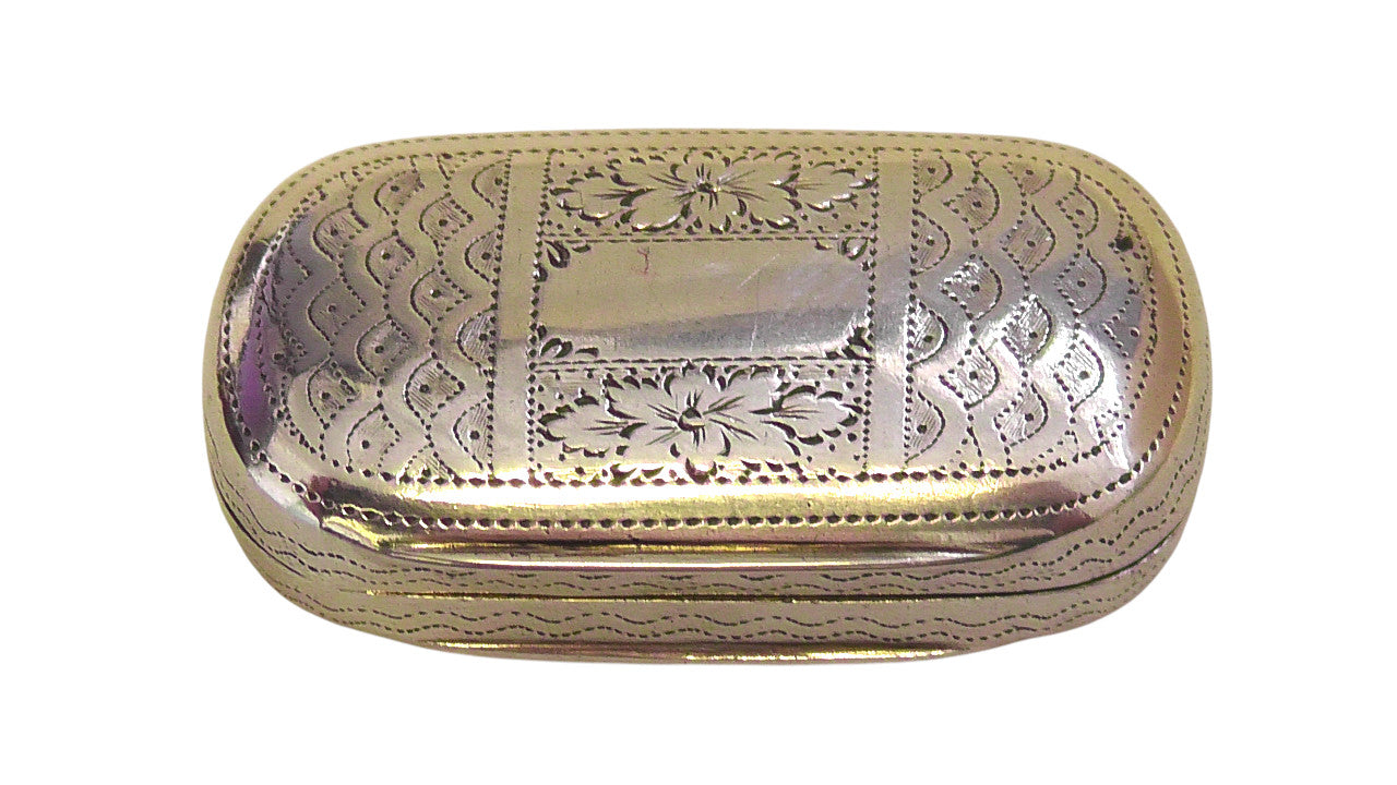 Solid Silver George III Vinaigrette Dates 1815