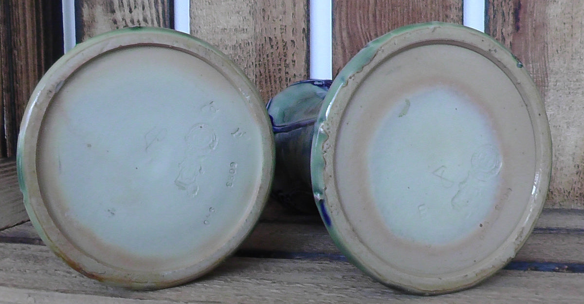 Pair of Art Nouveau Royal Doulton Vases by Lily Partington