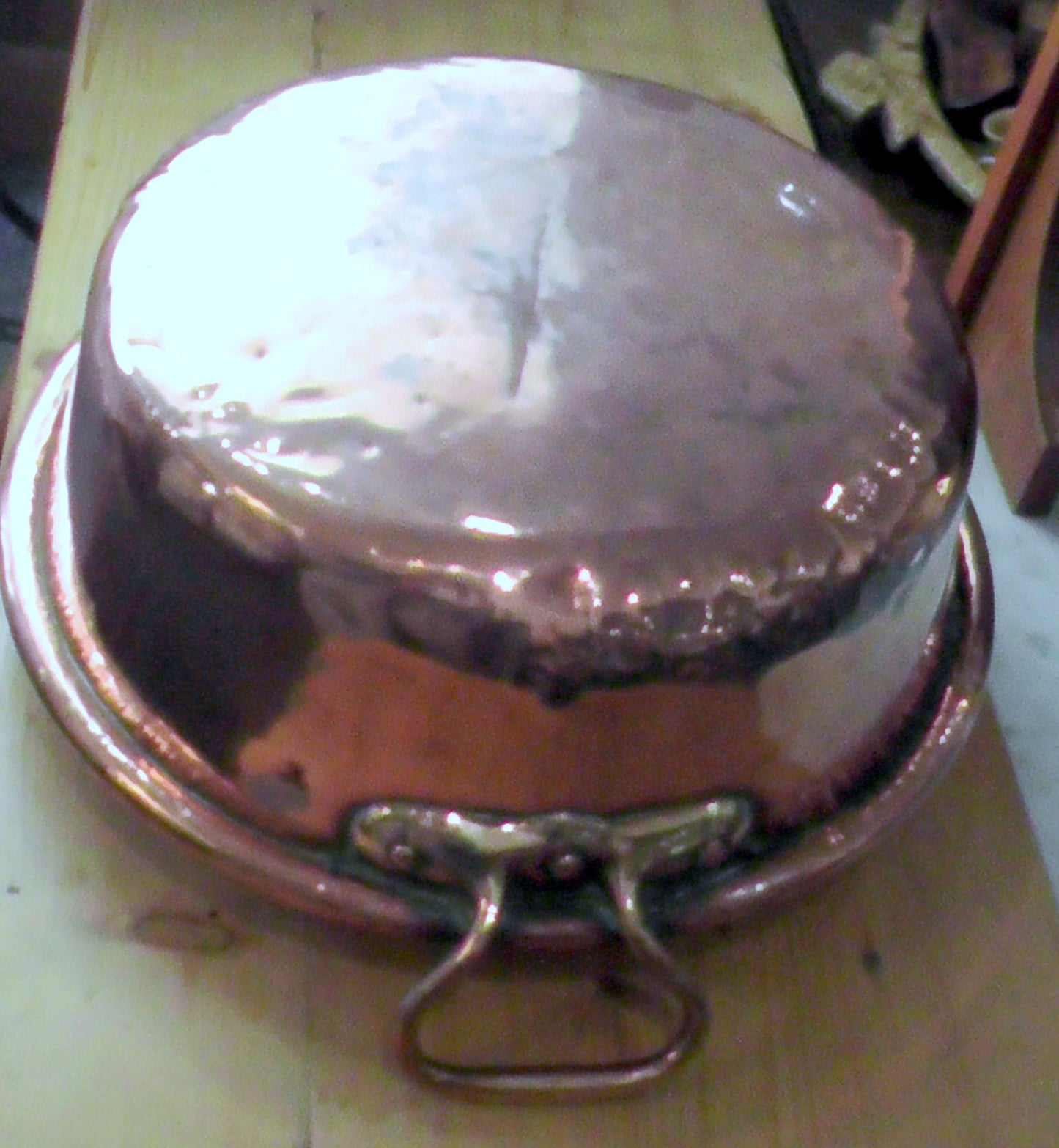 Victorian Large 15 Inch Copper Preserve Pan