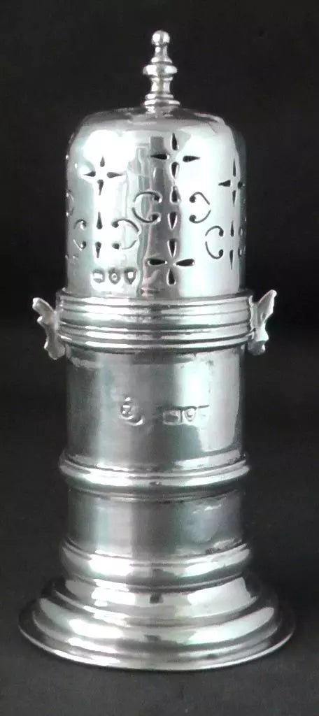 Victorian Solid Silver Lighthouse Pepper dates 1891
