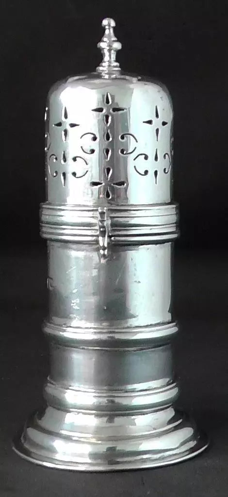 Victorian Solid Silver Lighthouse Pepper dates 1891