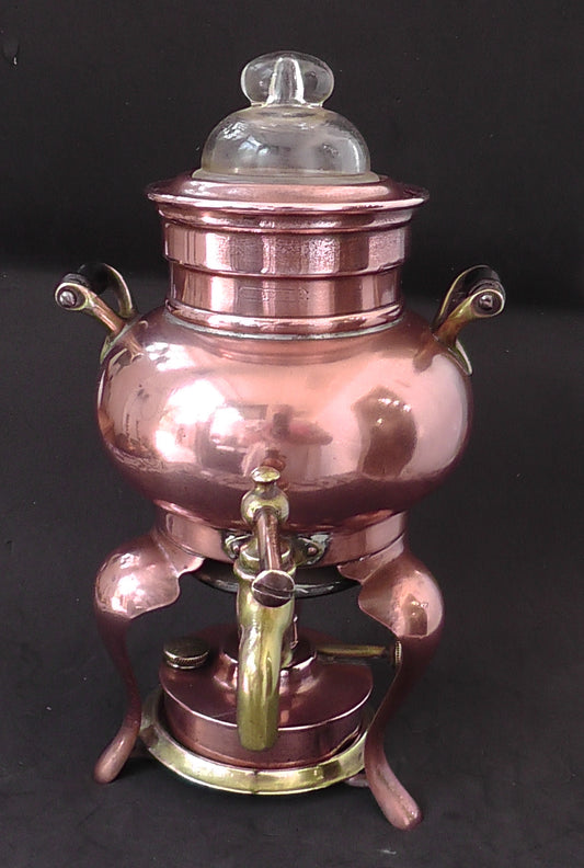 Antique Copper Coffee Perculator by Landers Frary & Clarke dates 1906