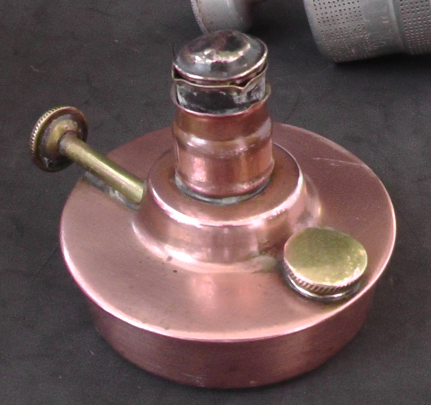 Antique Copper Coffee Perculator by Landers Frary & Clarke dates 1906