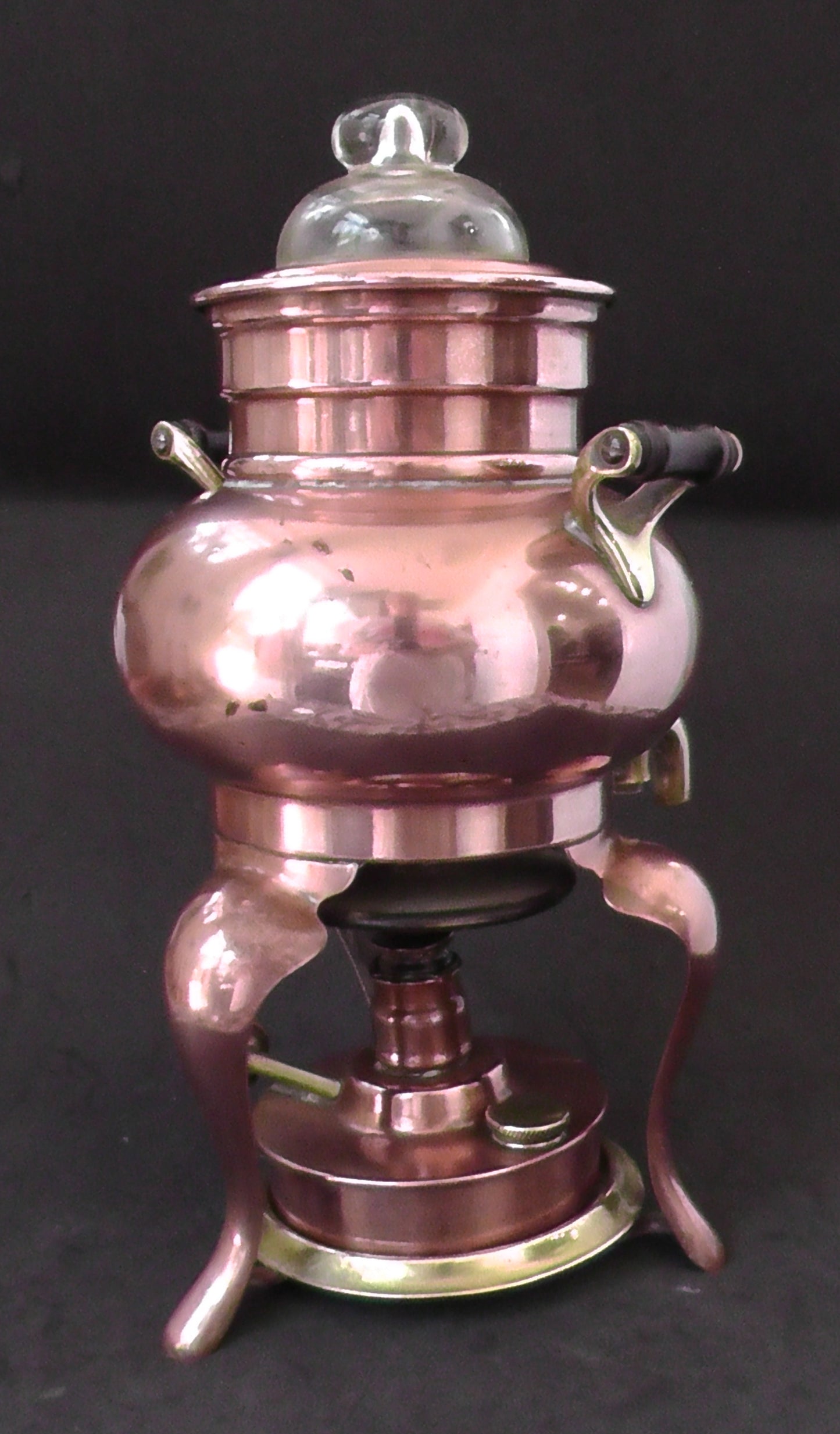 Antique Copper Coffee Perculator by Landers Frary & Clarke dates 1906