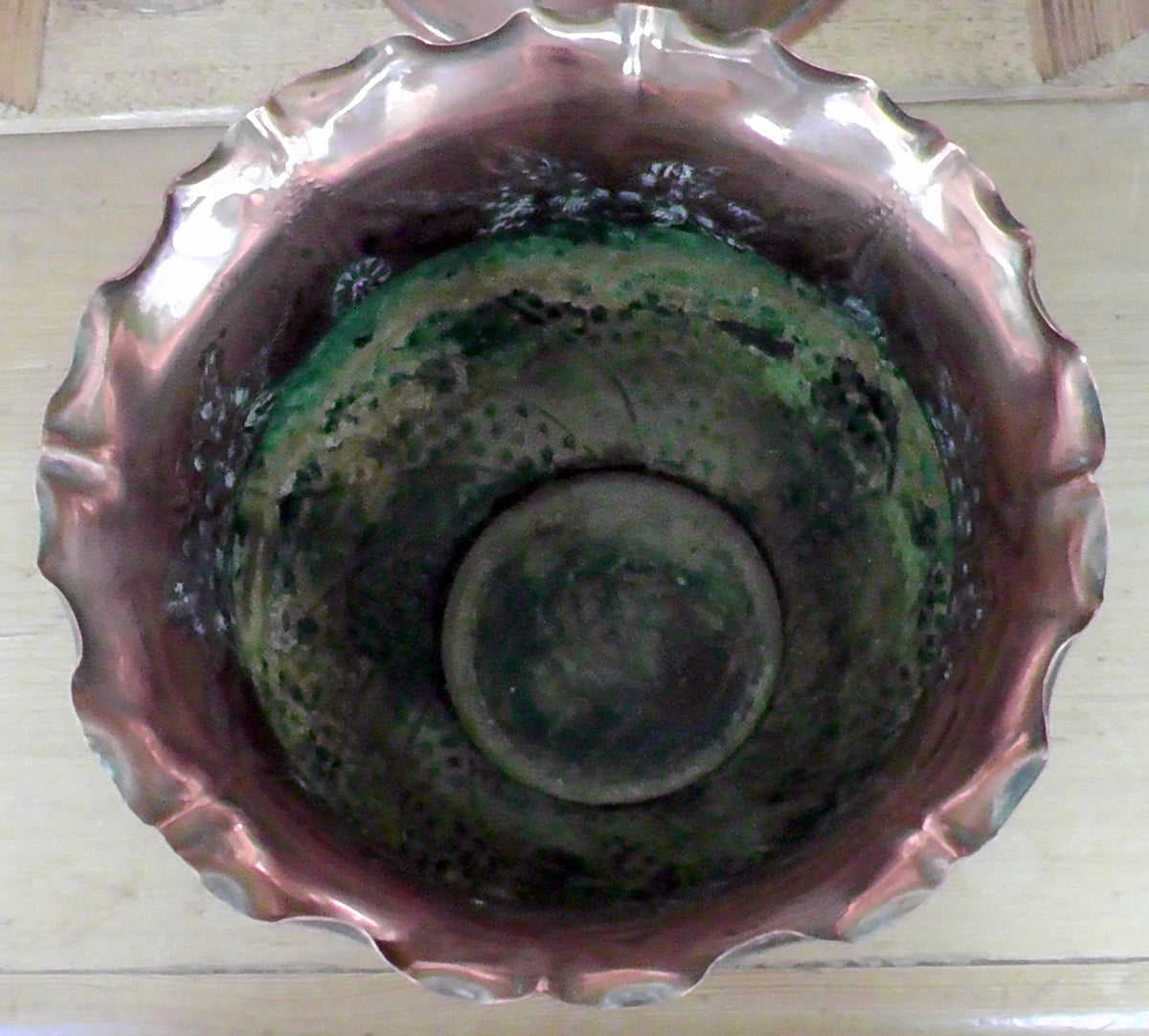 Victorian/Edwardian Copper Vase/Planter