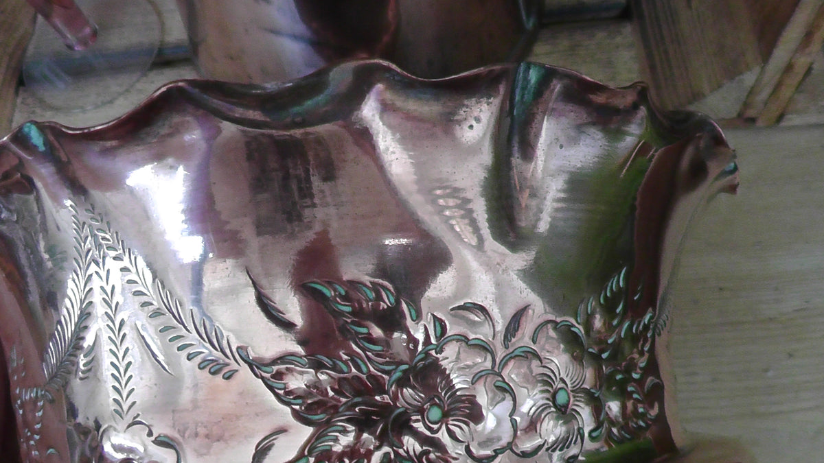 Victorian/Edwardian Copper Vase/Planter