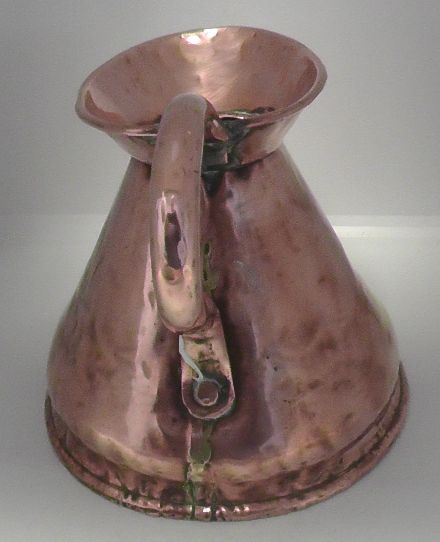 Victorian Quart Copper Flagon/Harvest Jug