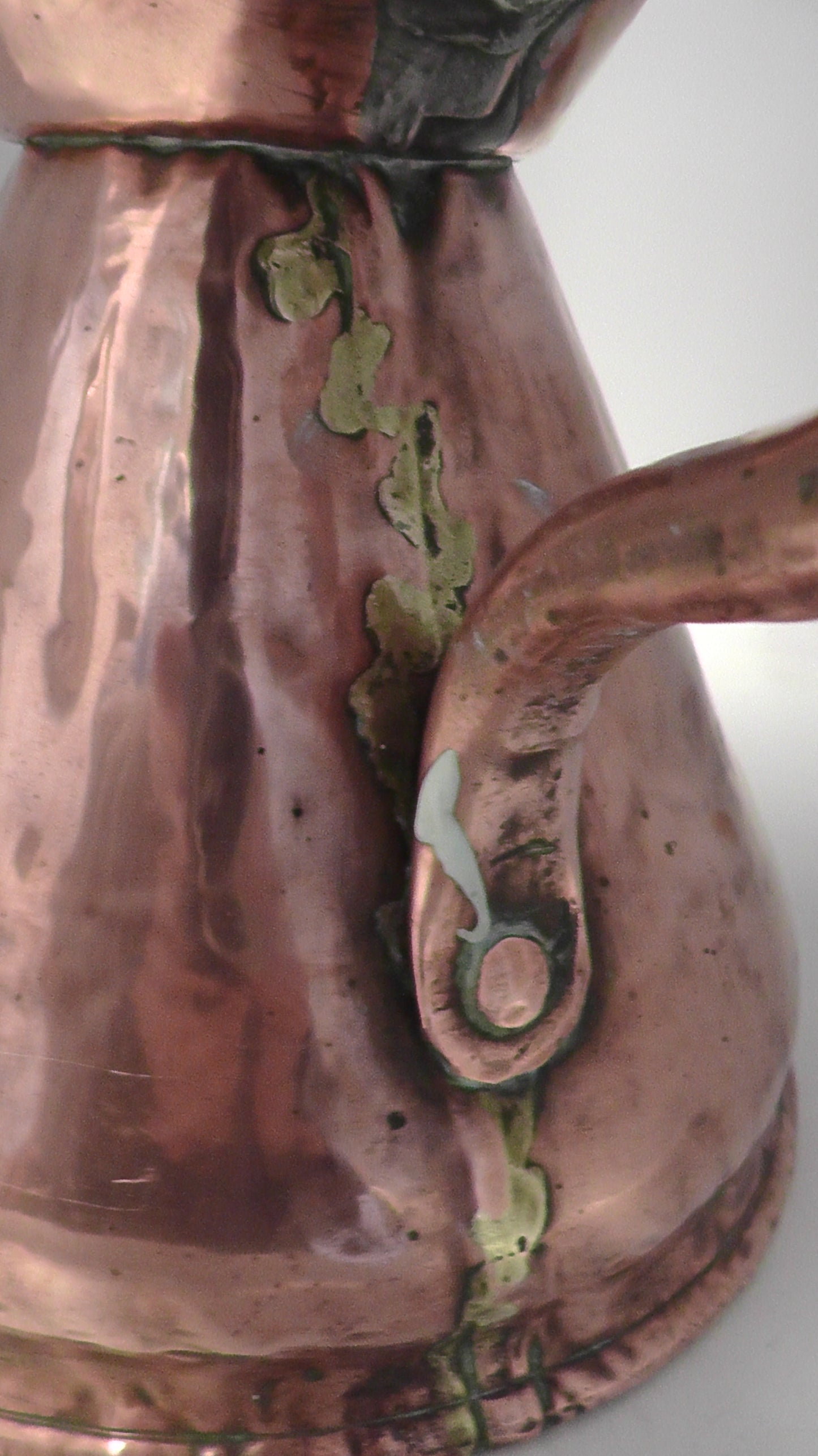 Victorian Quart Copper Flagon/Harvest Jug