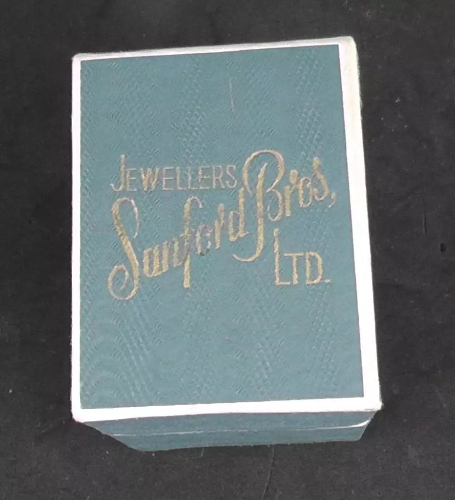 Boxed Pair of  Solid Silver Napkin Ring dates 1992