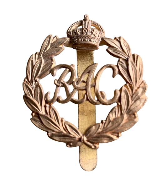 Royal Armoured Corps (1st Pattern- Kings Crown) Cap Badge
