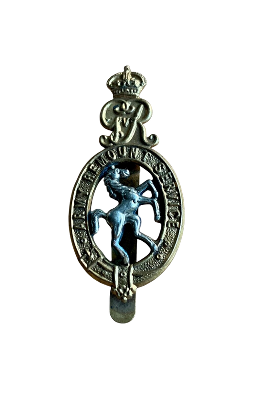 WWI era George V Army Remount Service Cap Badge