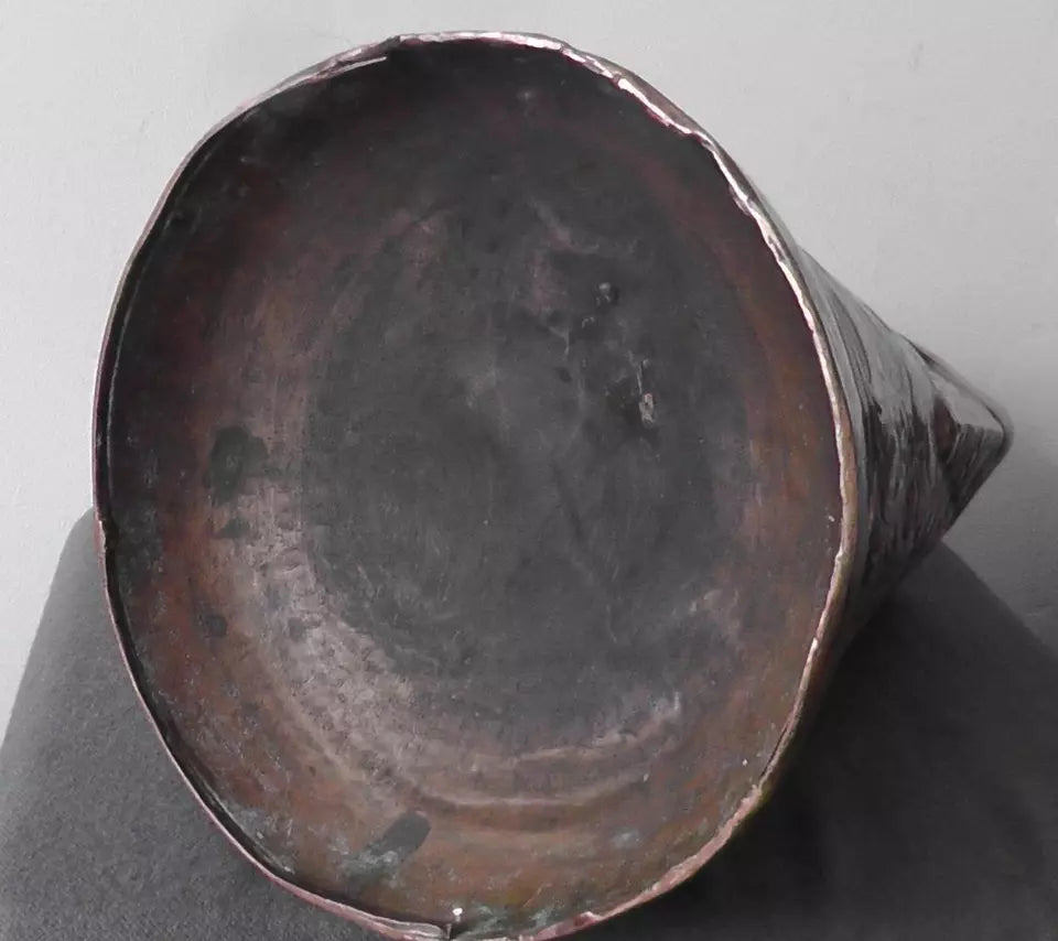 Rare Late 1600s/Mid 1700's Rare Bohemian Copper Master Stein - Very Large