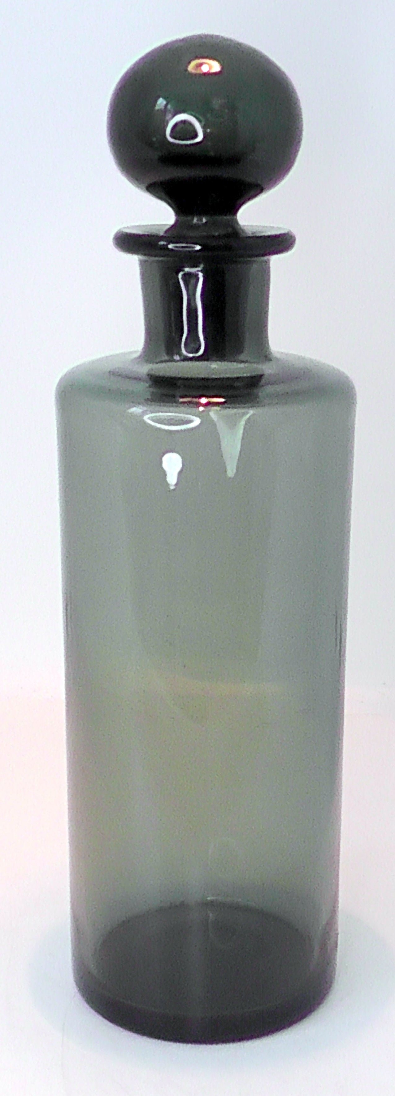 Mid Century Saara Hopea Decanter: Nuutajarvi Notsjo Finland