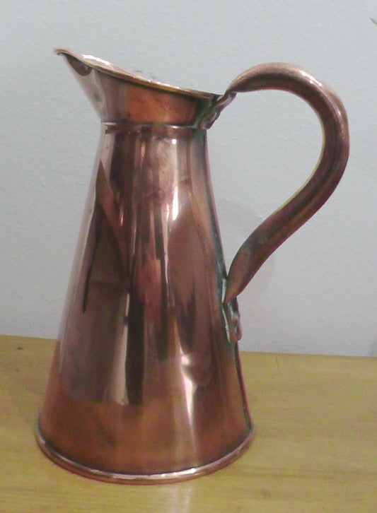 JS & S Sankey Size 6 Copper Crocodile Effect Jug