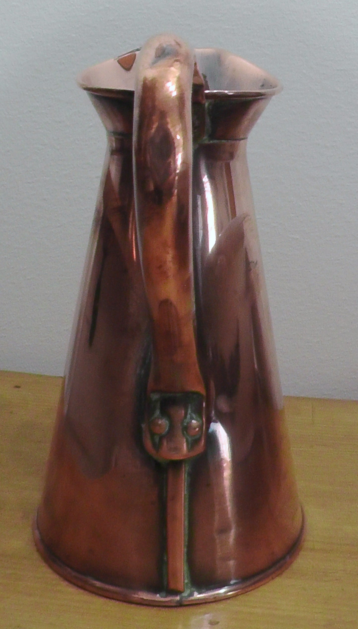JS & S Sankey Size 1 Copper Jug (Neptune Mark)