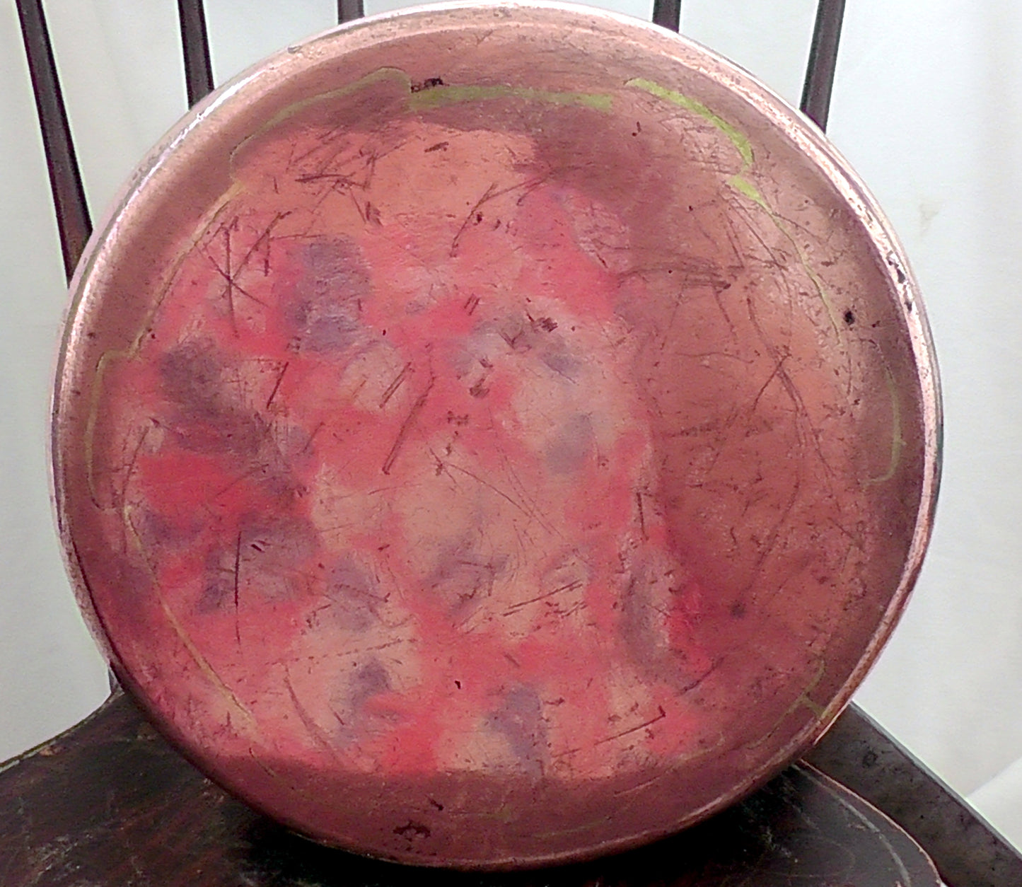 Fantastic Antique Large Copper Saucepan and Lid by Adams & Sons