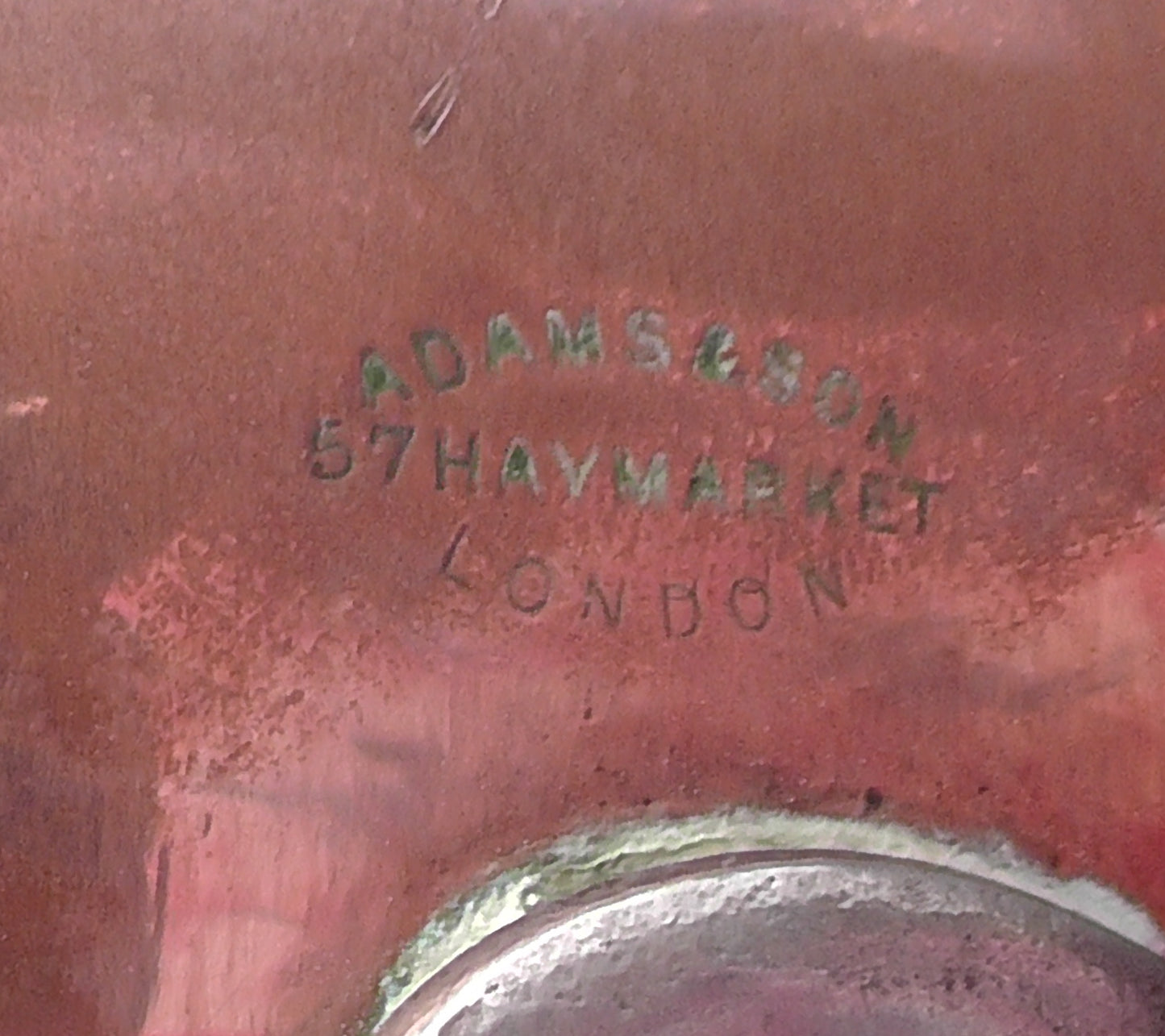 Fantastic Antique Large Copper Saucepan and Lid by Adams & Sons
