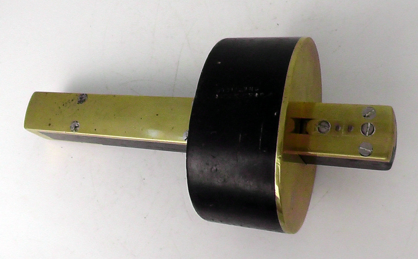 Antique Ebony & Brass Carpenter's Scribe by John Wilson of Sheffield
